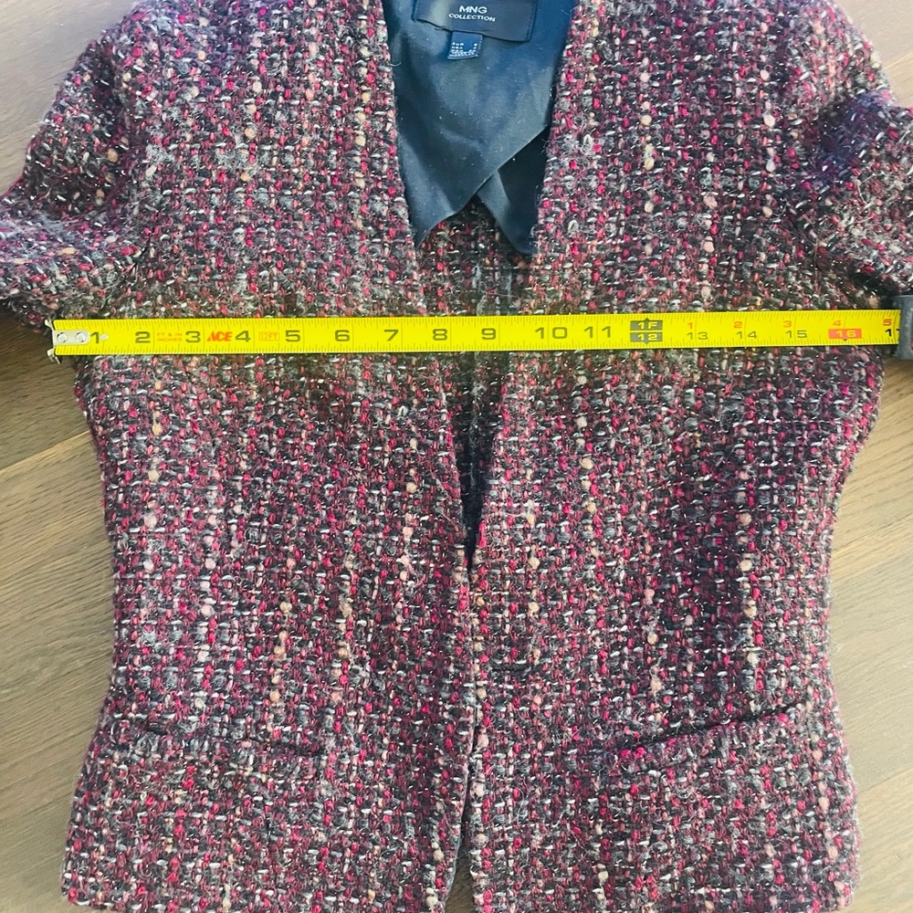 Mango Tweed Jacket - Houndstooth - image 6